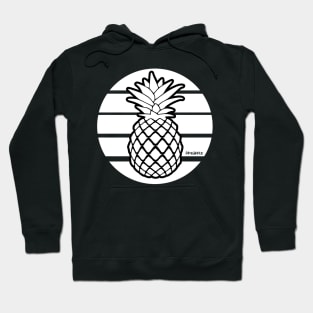 Ananas Strand Vintage Design Hoodie